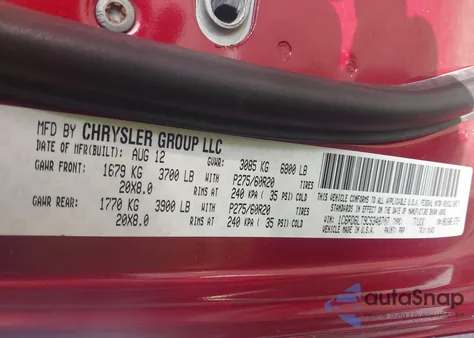 2012 Ram 1500 Slt z USA, uszkodzony, nr VIN 1C6RD6LT9CS348707